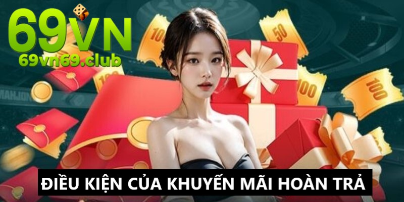 Thành viên đáp ứng những điều kiện của ưu đãi hoàn trả